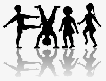 Kids Playing Silhouette Png -registration - Children Having Fun And Playing, Transparent Png, Transparent PNG