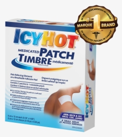 Icy Hot Medicated Back Patches , Png Download - Icy Hot Pack, Transparent Png, Transparent PNG