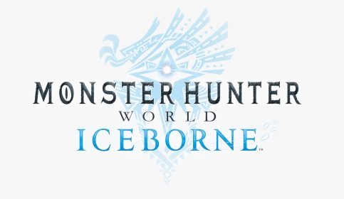 Monster Hunter World - Monster Hunter World Ice Borne Logo, HD Png Download, Transparent PNG