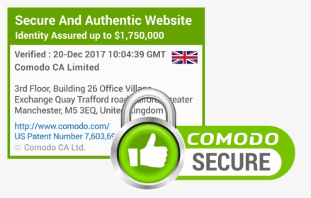Purchase A Tls/ssl Certificate Today And Add The Trustlogo - Comodo Dynamic Site Seal, HD Png Download, Transparent PNG