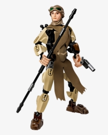 Lego Star Wars Buildable Figures Rey, HD Png Download, Transparent PNG