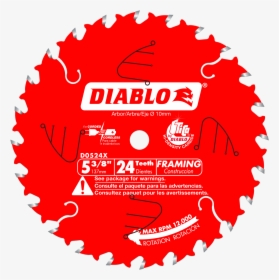 Diablo™ Blades 5-3/8 In - Diablo 165mm Saw Blade, HD Png Download, Transparent PNG