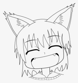 Transparent Laughing Mouth Png - Anime Kitty, Png Download, Transparent PNG