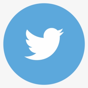 Subscribe To Prima S Newsletter - Twitter Logo Circle Blue, HD Png Download, Transparent PNG