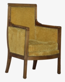 Pair Of Empire Mahogany Armchairs In The Manner Of - Club Chair, HD Png Download, Transparent PNG