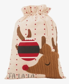 Mud Pie Christmas Reindeer Gift Sack - Backpack, HD Png Download, Transparent PNG