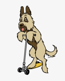 Dog Watching Tv Clipart - Cartoon, HD Png Download, Transparent PNG