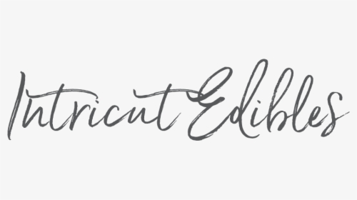 Intricut Edibles Logo - Calligraphy, HD Png Download, Transparent PNG