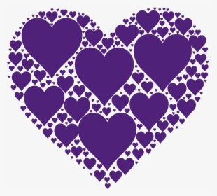 Hearts In Heart - Love Hearts, HD Png Download, Transparent PNG