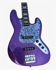 Custom Shop Sparkle Purple Jazz Silver Dust Metallic - Metallic Color Guitar, HD Png Download, Transparent PNG