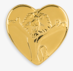 2009 - Variety Club Gold Heart Pin Badge, HD Png Download, Transparent PNG