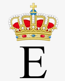 Royal Monogram Of Princess Elisabeth Of Belgium - King Leopold Ii Symbol, HD Png Download, Transparent PNG