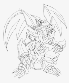 Robots Black Metal Dragon Coloring Pages - Red Eyes Black Dragon Coloring Pages, HD Png Download, Transparent PNG
