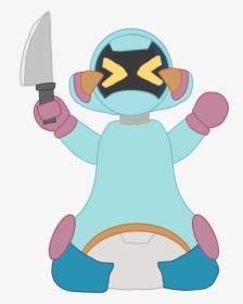Master Has Given Roboppy A Knife - Cartoon, HD Png Download, Transparent PNG