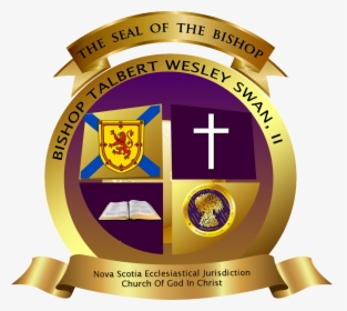 Nova Scotia Bishop Coat Of Arms - Gold Bishops Coat Of Arms, HD Png Download, Transparent PNG