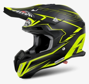 Airoh Terminator Slim Yellow - Airoh Motocross Helmets Orange, HD Png Download, Transparent PNG