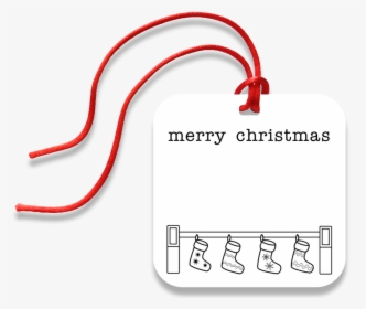 Christmas Gift Tag - Coquelicot, HD Png Download, Transparent PNG