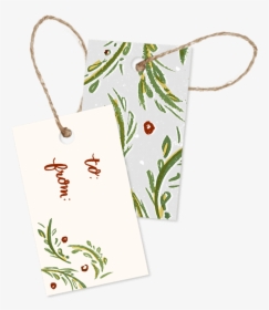 Brushed Holly Christmas Gift Tags Pack Of - Paper, HD Png Download, Transparent PNG