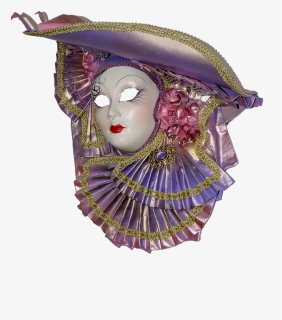 Mask, Venetian, Venetian Mask, Carnival, Masquerade - Costume Hat, HD Png Download, Transparent PNG