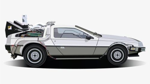 Back To The Future Car Png Image Freeuse - Back To The Future Car Png, Transparent Png, Transparent PNG