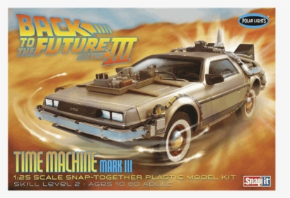 Back To The Future 3 Delorean Model, HD Png Download, Transparent PNG