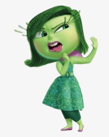 Transparent Inside Out Characters Png - Disgust Inside Out Png, Png Download, Transparent PNG