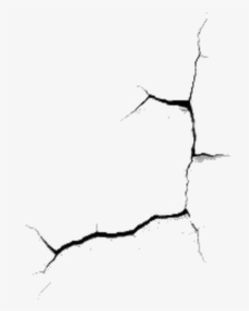 Hole Cracked Cracking Cracks Ground Overlay - Cracked Png, Transparent Png, Transparent PNG