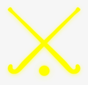 Gold Field Hockey Sticks Clip Art At Clker - Crossed Field Hockey Sticks Vector, HD Png Download, Transparent PNG