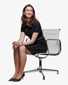 Rl Main - People Sitting On Chair, HD Png Download, Transparent PNG