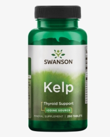 Swanson Kelp Iodine Source 225 Mcg 250 Tabs - Swanson Kidney Essentials, HD Png Download, Transparent PNG