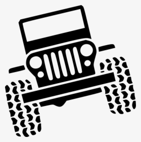 Clip Art Jeep Grill Cliparts - Car Decals Svg, HD Png Download, Transparent PNG