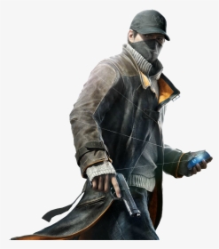 Watch Dogs Png - Aiden Pearce Watch Dogs, Transparent Png, Transparent PNG