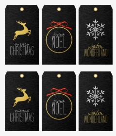 Christmas Tags Printable, Winter Holidays, Winter Breaks, - Graphic Design, HD Png Download, Transparent PNG
