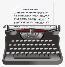 Typewriter Clip, HD Png Download, Transparent PNG