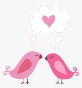 Love Birds Clip Art , Png Download - Portable Network Graphics, Transparent Png, Transparent PNG
