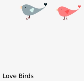 Love Bird Cartoon Png, Transparent Png, Transparent PNG