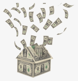 Falling-money - Raining Money Gif Transparent Background, HD Png Download, Transparent PNG