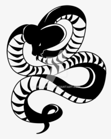 Tribal Snake Png - Snake Drawing No Background, Transparent Png, Transparent PNG