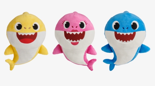 Cuddle Up With Pinkfong S Baby Shark Talking 25cm Plush - Baby Shark Plush Toy, HD Png Download, Transparent PNG