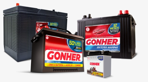 Acumuladores - Baterias Gonher, HD Png Download, Transparent PNG