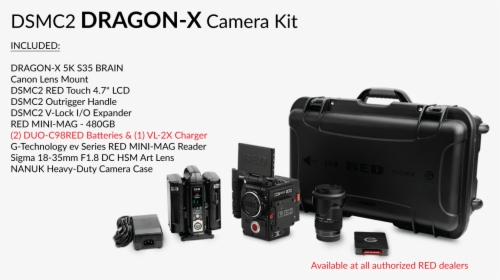 Dsmc2 Dragon X Camera Kit, HD Png Download, Transparent PNG