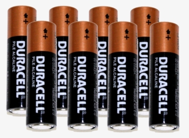 Double A Batteries Png , Png Download - 8 Double A Batteries, Transparent Png, Transparent PNG