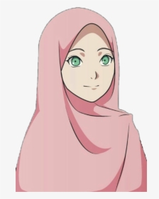 #islam #hijab #sakura - Sakura Hijab, HD Png Download, Transparent PNG