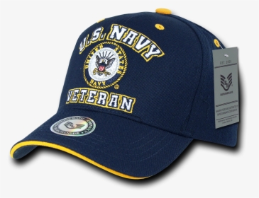 Vet - Veteran Cap - U - S - Navy - Navy - Us Navy Veteran Cap, HD Png Download, Transparent PNG