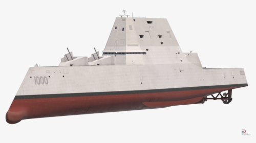 4 Zumwalt Class Destroyer Us Stealth Ship Royalty-free - Us Navy Ship Png, Transparent Png, Transparent PNG