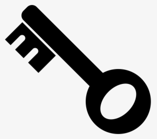 Key Icon Silhouette - Silhueta Chave, HD Png Download, Transparent PNG