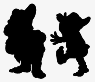 Snow White And The Seven Dwarfs Png Free Download - Snow White Dwarf Silhouette, Transparent Png, Transparent PNG