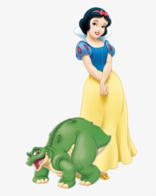 Spike And Snow White By Dinoboted - Snow White Dress Cartoon, HD Png Download, Transparent PNG