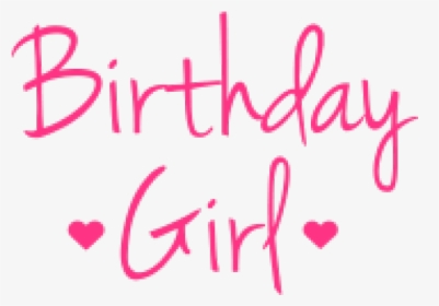 Birthday Girl - Colorful Birthday Girl In Transparent, HD Png Download, Transparent PNG