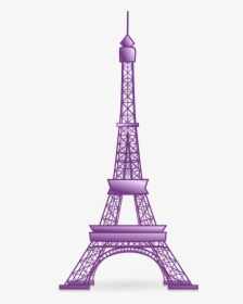 Vector Clip Art - Gold Eiffel Tower Clip Art, HD Png Download, Transparent PNG